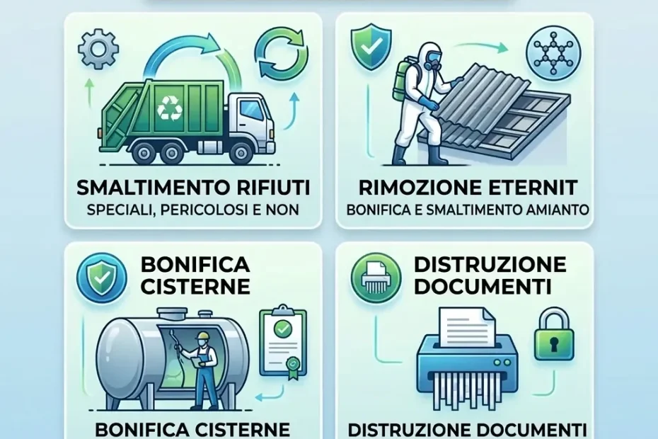 Gestione e smaltimento rifiuti a Vicenza, Verona, Padova e Treviso con EcoNatura